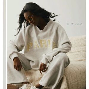 PARKE Cities Drop Los Angeles Mockneck Grey Peel L/XL NEW